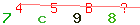 Enter secret code: only the lower symbols