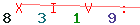 Enter secret code: only the lower symbols