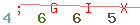 Enter secret code: only the lower symbols
