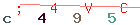 Enter secret code: only the lower symbols