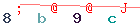 Enter secret code: only the lower symbols