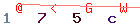 Enter secret code: only the lower symbols